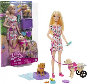 Barbie met hond0