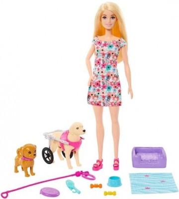 Barbie met hond2
