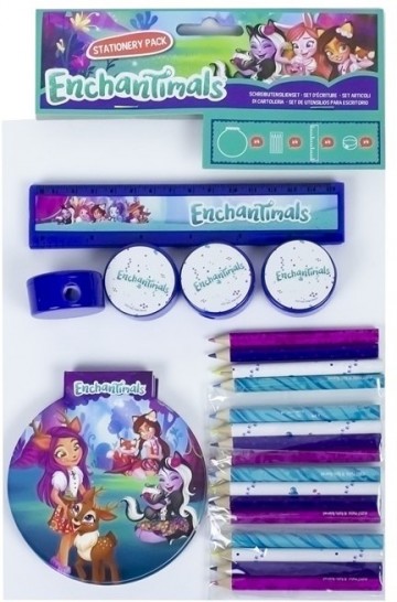 Enchantimals writing set 16 pieces