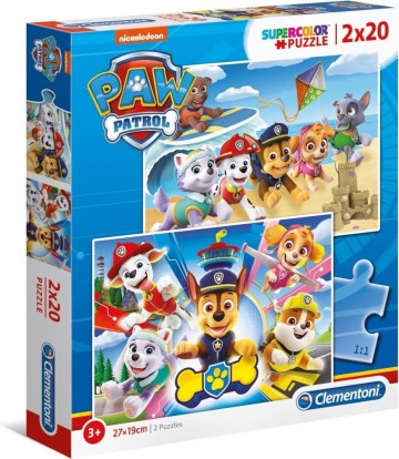 Paw patrol 2 x20 puzzel 52