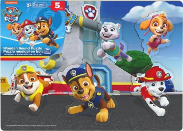 Paw patrol puzzel met geluid