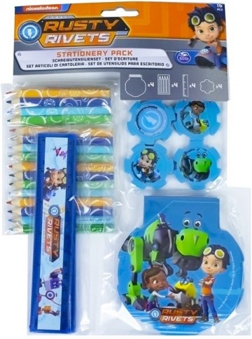 Rusty rivets stationery set