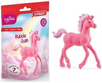 Schleich unicorm bubble gum 12 5x15 5cm