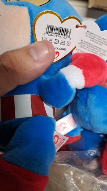 Ty marvel captain america soft ean