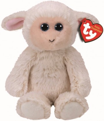 Ty pluche lammetje met glitter ogen rachel 33cm